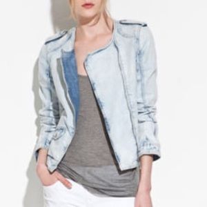 Zara TRF Premium wash Denim jacket