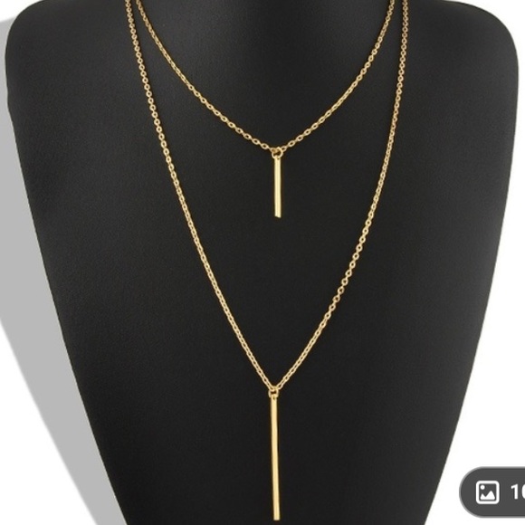 Beautiful Bohemian Gold Plated Necklace - Picture 3 of 3