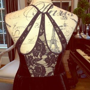 Black Lace Free People Dress