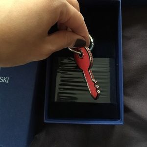 👠💋Swarovski red key ring👠💋