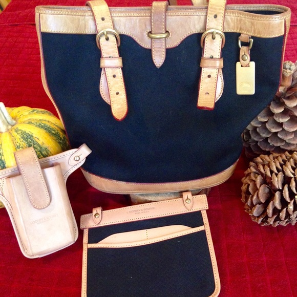 Authentic Dooney & Bourke Cabriolet Bucket Bag