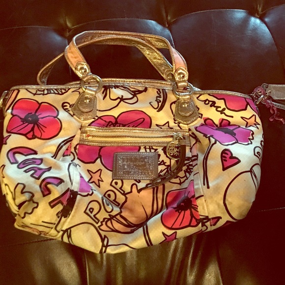 Coach Poppy Floral Bag