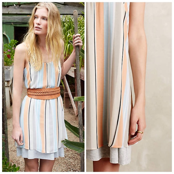 NWT Anthropologie Layered Laurel Dress