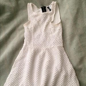 F21 White mini dress