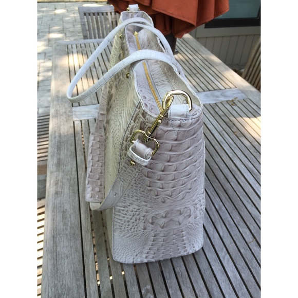 Brahmin Harrison LARGE Travel Tote in Paloma Melbourne - Picture 3 of 9