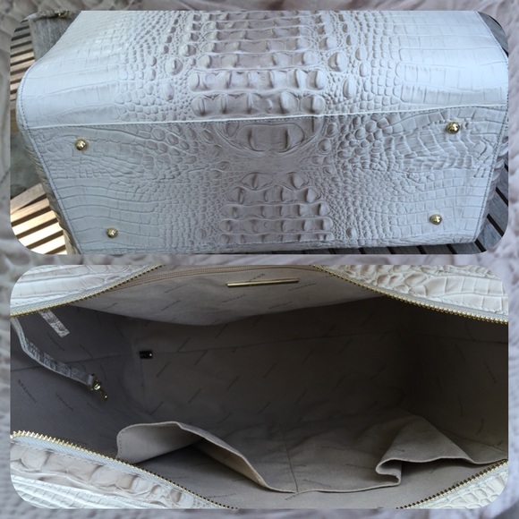 Brahmin Harrison LARGE Travel Tote in Paloma Melbourne - Picture 4 of 9