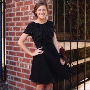 Black 2-piece Formal dress
