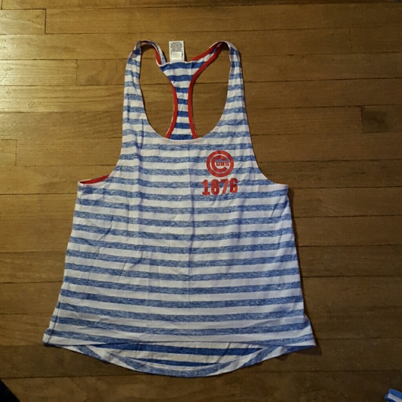 Victorias secret pink cubs tank