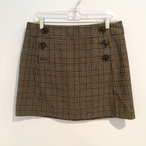 Wool Skirt with Lining
