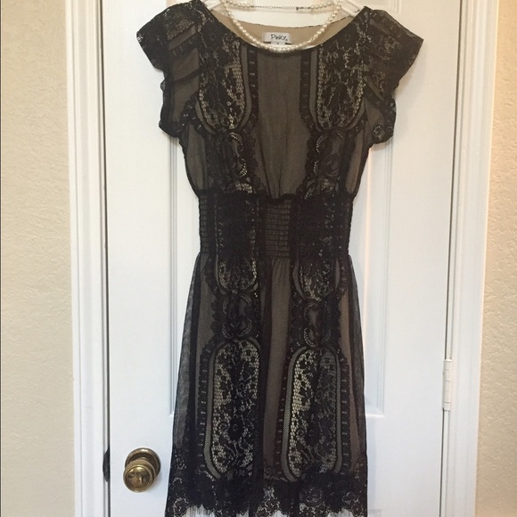 Black Lacey classy dress Pinky brand size s
