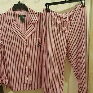 Nwt! Ralph Lauren Pajamas! Sz Sm