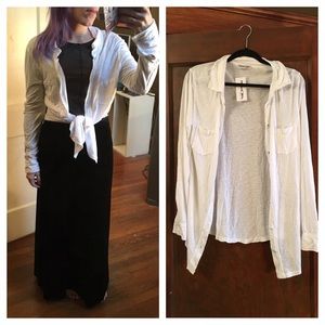 Brand New Michael Stars Button Up Shirt