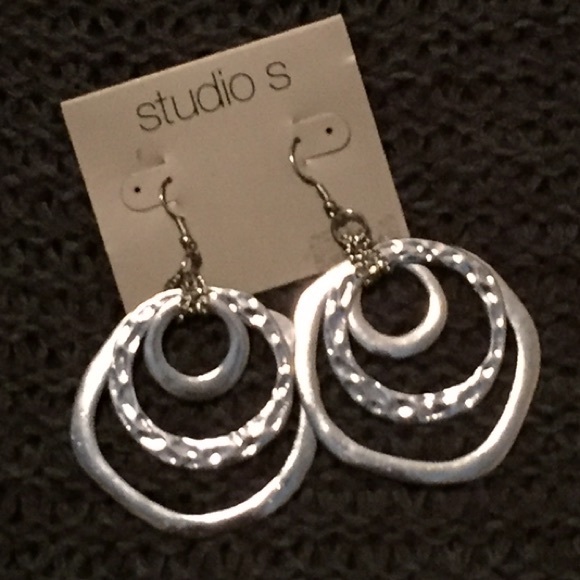 Studio S Jewelry - Sliver Statement Earrings