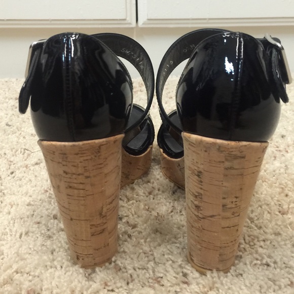 Stuart Weitzman wedge sandals - Picture 3 of 4