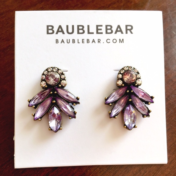 Baublebar Jewelry - SOLD IN BUNDLE 🌸 Baublebar pink crystal studs