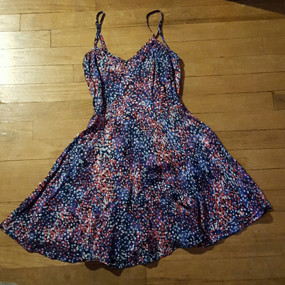 Fit and flare floral dress