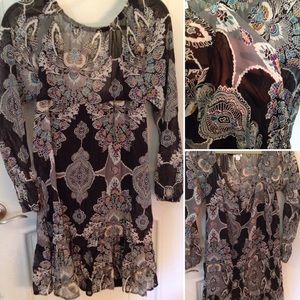 Fun dress with built in slip.