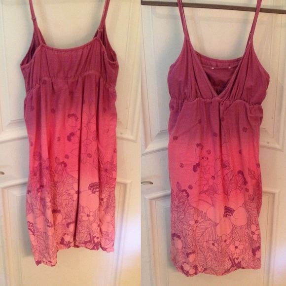 Floral umbre dress