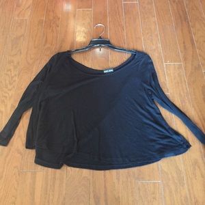 Black long sleeve shirt