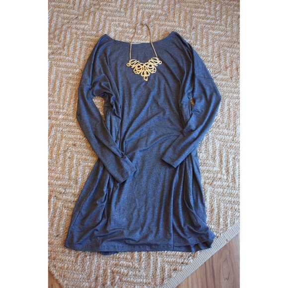 Boutique Brand Dresses & Skirts - Gray Shift Dress M/L