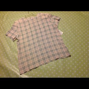 Silk Blouse with short sleeves