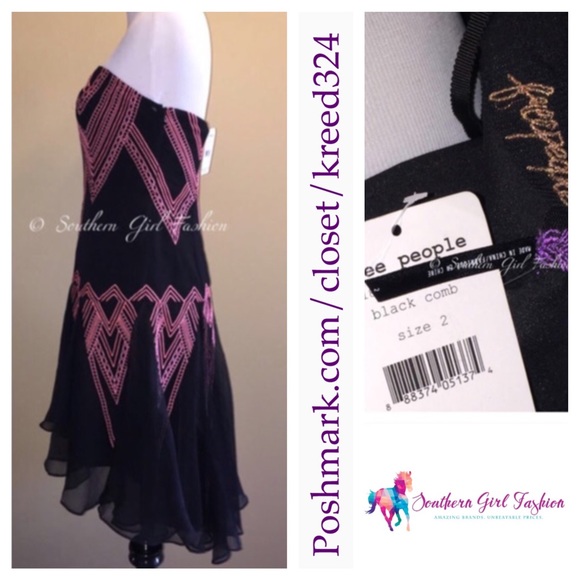 FREE PEOPLE Dress Sweetheart Bustier Cocktail Mini - Picture 2 of 4