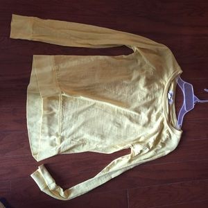 Yellow long sleeve