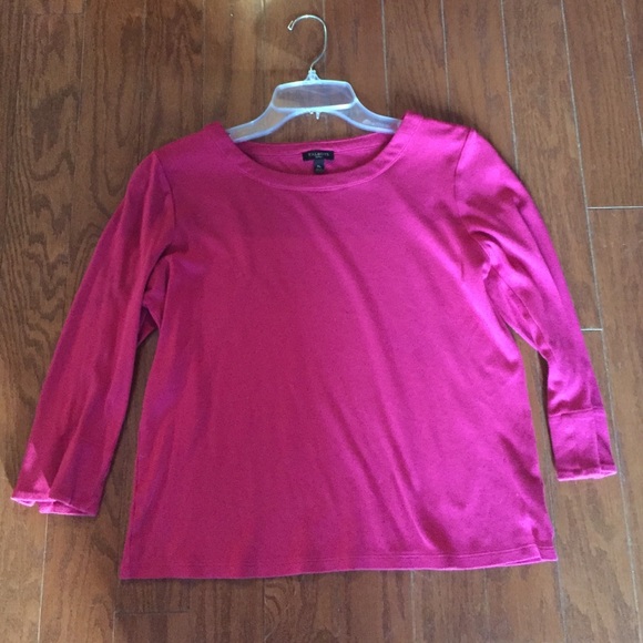 Pink quarter-length
