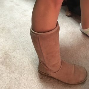 UGG Shoes - Size 8 Light Pink Tall Uggs UGG Shoes - Size 8 Light Pink Tall Uggs