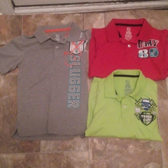 3 Boys Short Sleeve Shirts