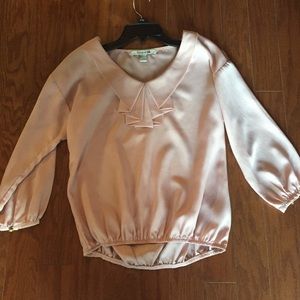 Light pink long sleeve shirt