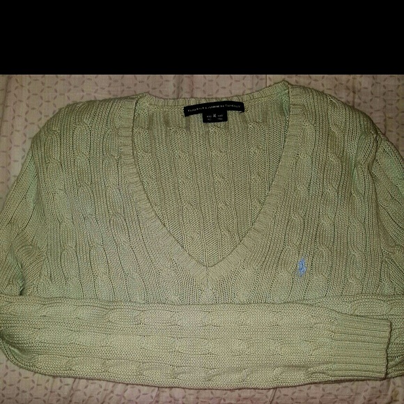 XL Mint Ralph Lauren Sport Sweater