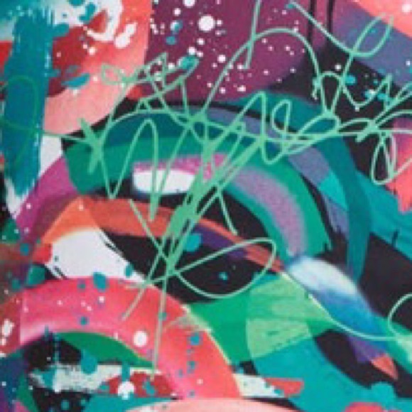 Capezio Modena print Workout Tank. - Picture 4 of 4