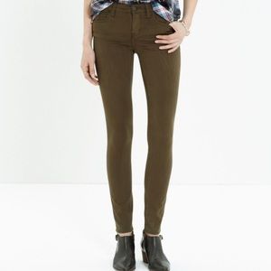 Madewell Skinny Skinny Ankle Sateen Pants