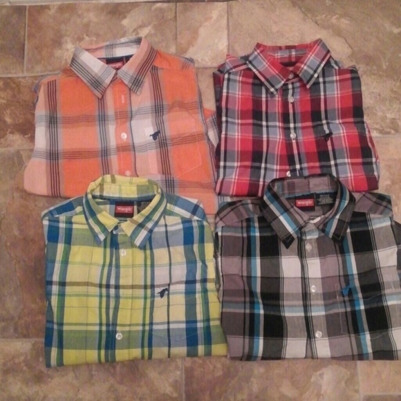 4 Boys Button Up Shirts