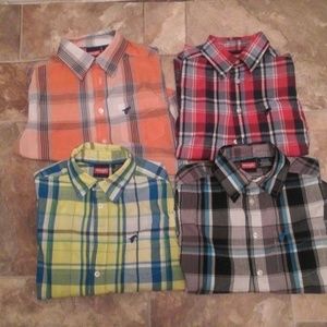 4 Boys Button Up Shirts