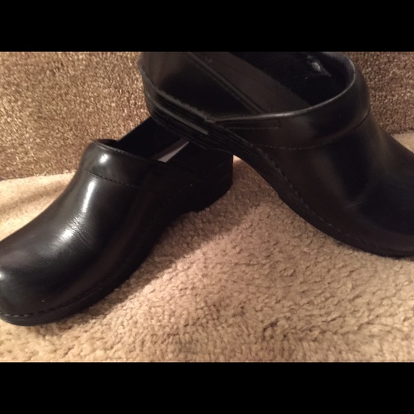 Dansko black clogs