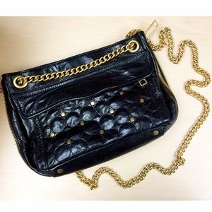 REBECCA MINKOFF - Black studded cross body