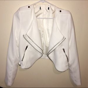 71 forever 21 jackets blazers like new white 71 forever 21 jackets blazers like new white