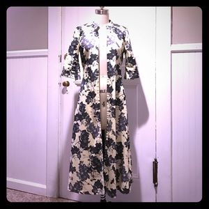 ⚡️CLEARANCE 💥 long floral coat