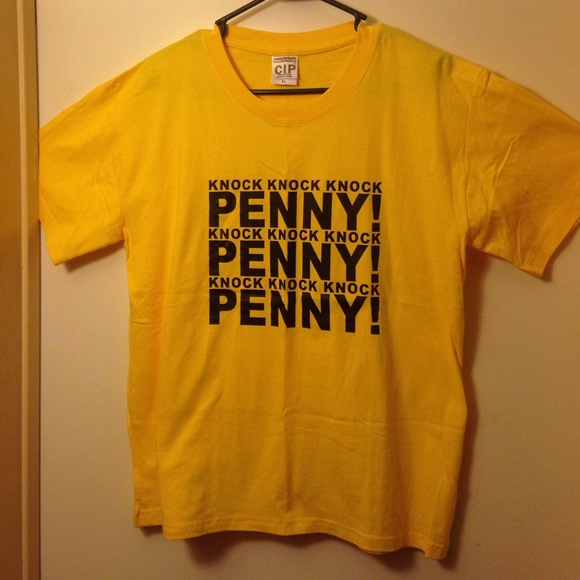 PENNY! PENNY! PENNY! Big Bang Theory T-Shirt M New