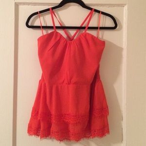 Orange Top - NEVER WORN