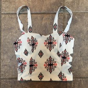 Aztec Crop Top
