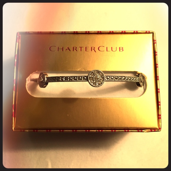 Charter club bangle! Sleek and stunning!!