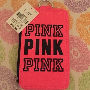 Pink ID card/wallet