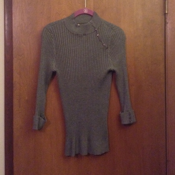 3/4 Sleeve Long Body Sweater