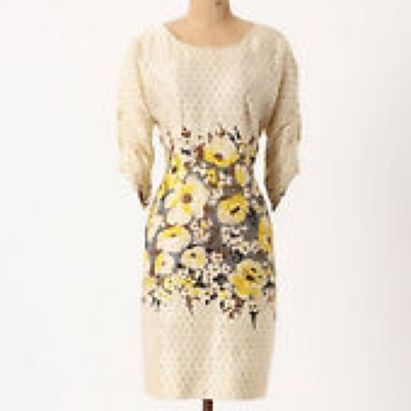Anthropologie MEADOW RUE Peppered Plena Dress