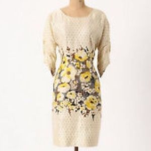 Anthropologie MEADOW RUE Peppered Plena Dress