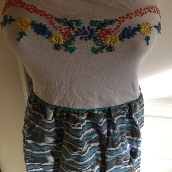 Cute strapless  sundress with pockets! - Picture 2 of 4