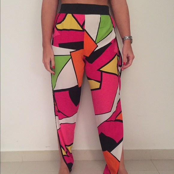 Color block pant